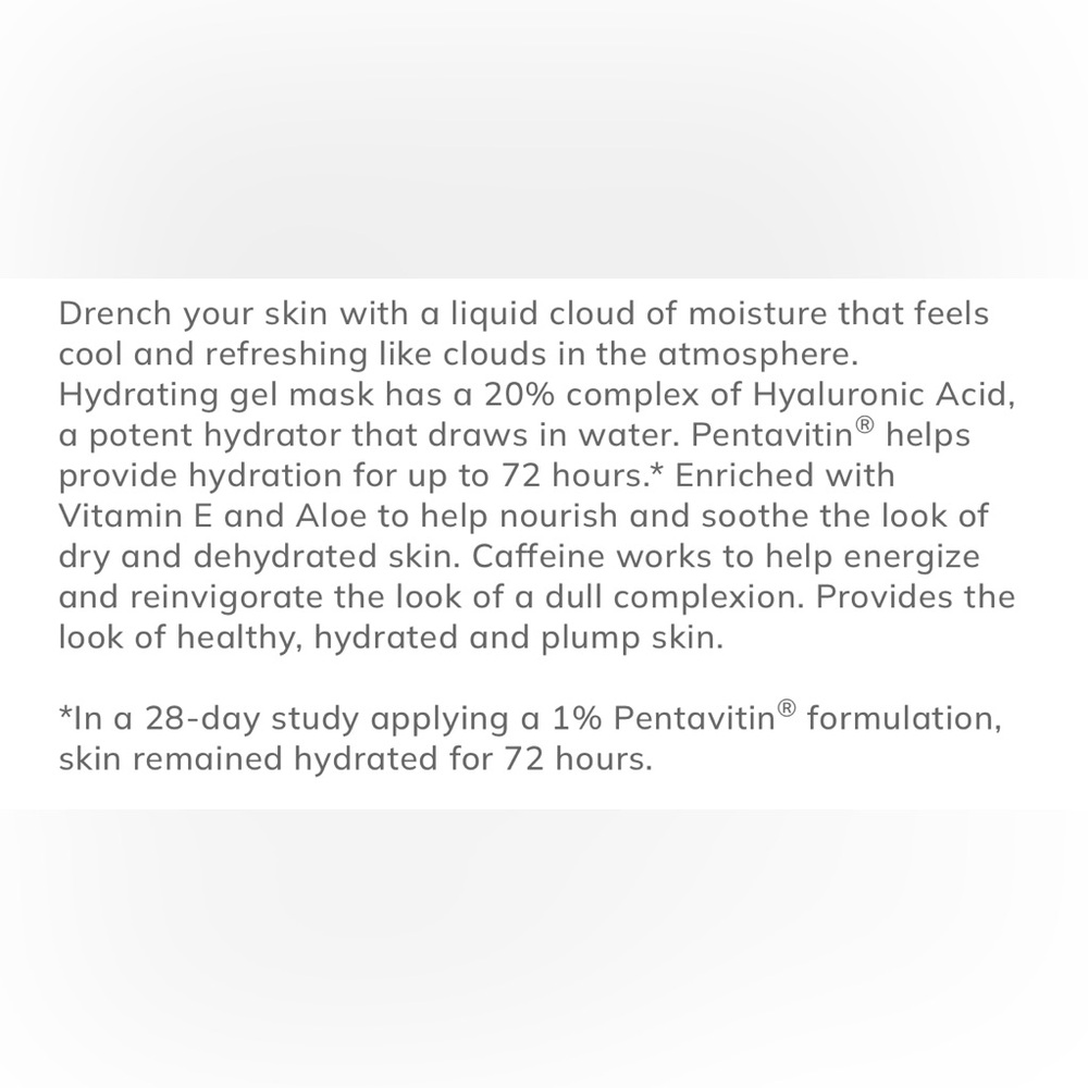 LAST 1! Peter Thomas Roth Water Drench Hyaluronic Cloud Hydrating Gel Mask 💦 - Picture 5 of 5